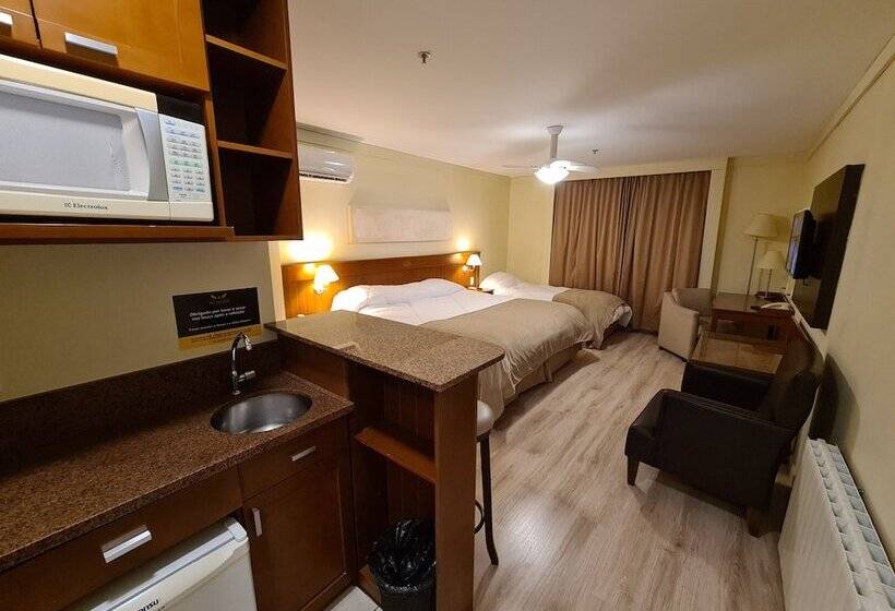 침실 1개 수피리어 아파트, Sky Borges Hotel Alpenhaus Gramado