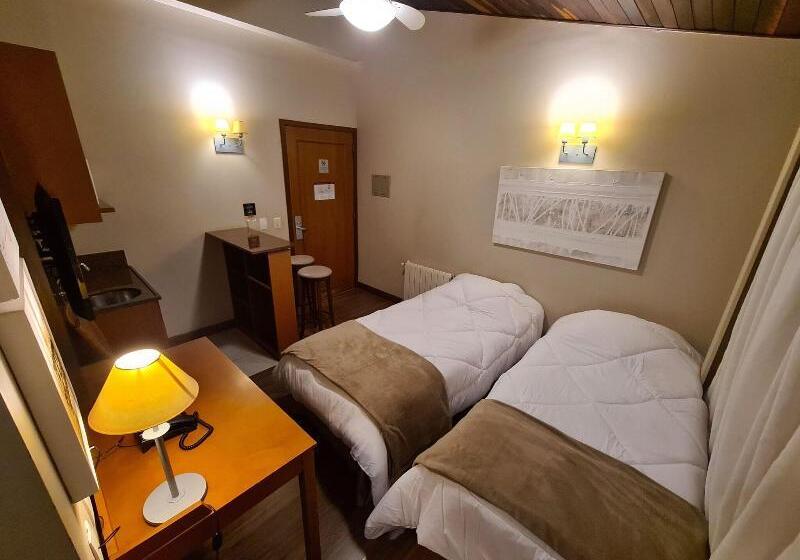 דירת חדר דלוקס, Sky Borges Hotel Alpenhaus Gramado