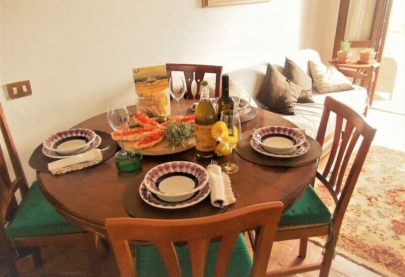 شقة غرفتين نوم مزودة بتراس, Agriturismo Raggio Di Sole