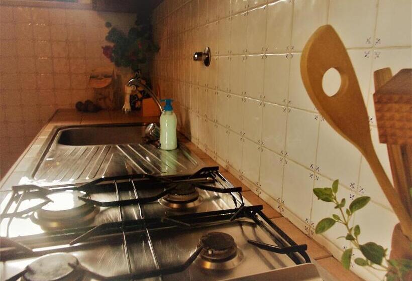 شقة غرفتين نوم مزودة بتراس, Agriturismo Raggio Di Sole