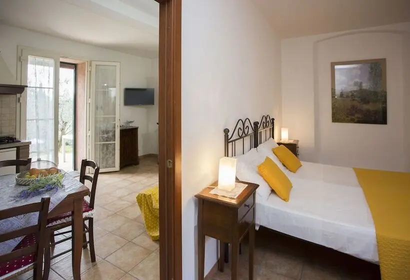 庭の見える１ベッドルームアパートメント, Tenuta De Fanti Agriturismo