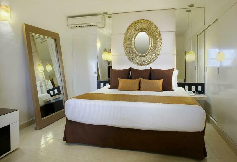 디럭스 룸 킹사이즈 침대, Desire Riviera Maya Resort All Inclusive   Couples Only