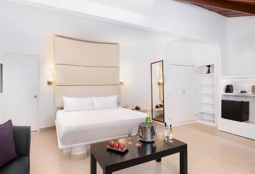 디럭스 룸 킹사이즈 침대, Desire Riviera Maya Resort All Inclusive   Couples Only