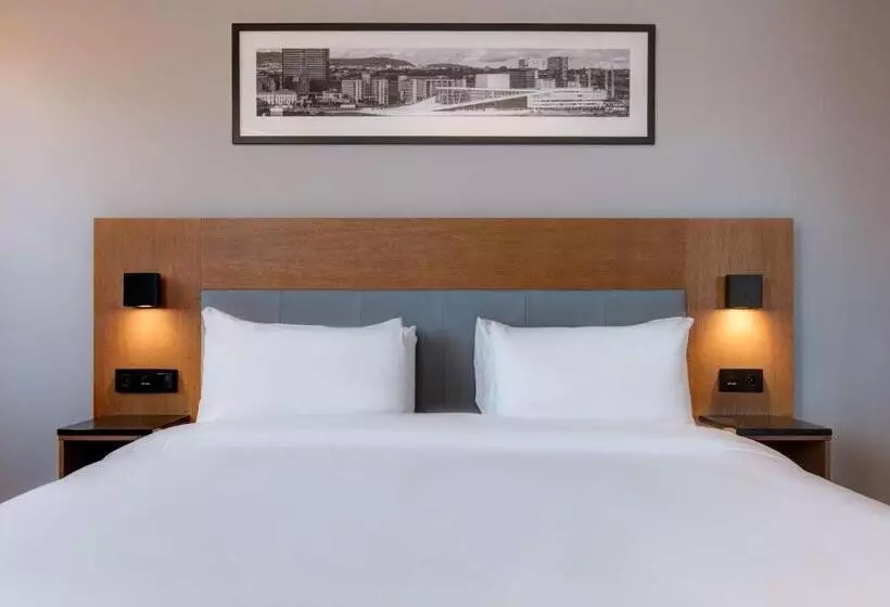 Junior suite with river view, Radisson Blu Hotel Nydalen, Oslo