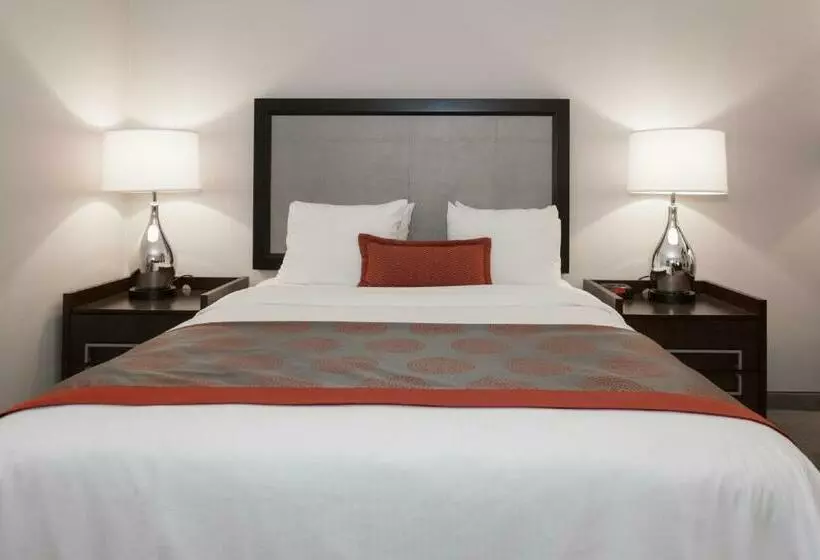 اتاق استاندارد با چشم‌انداز استخر, Ramada By Wyndham Boston