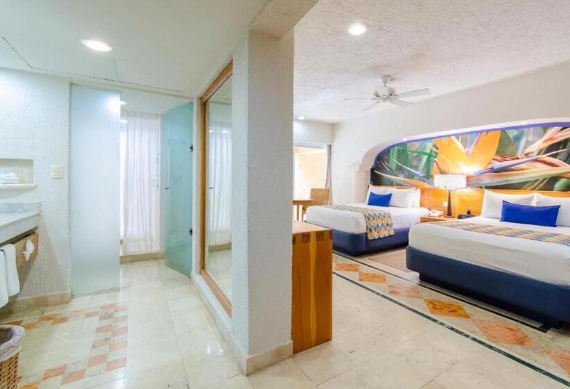 جناح جونيور مطل على الحديقة, Puerto Aventuras Hotel & Beach Club