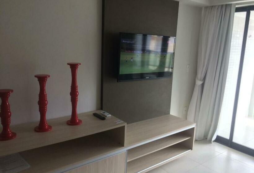 带1个卧室的公寓, Luxor Tabatinga Suite Frente Mar