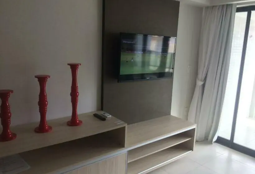 1ベッドルームアパートメント, Luxor Tabatinga Suite Frente Mar
