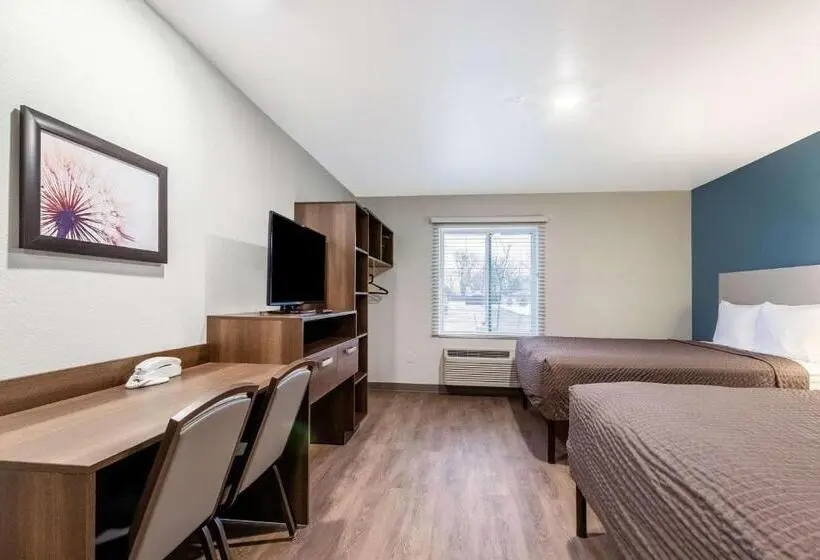 اتاق استاندارد با 2 تخت دوبل, Woodspring Suites Indianapolis Airport South