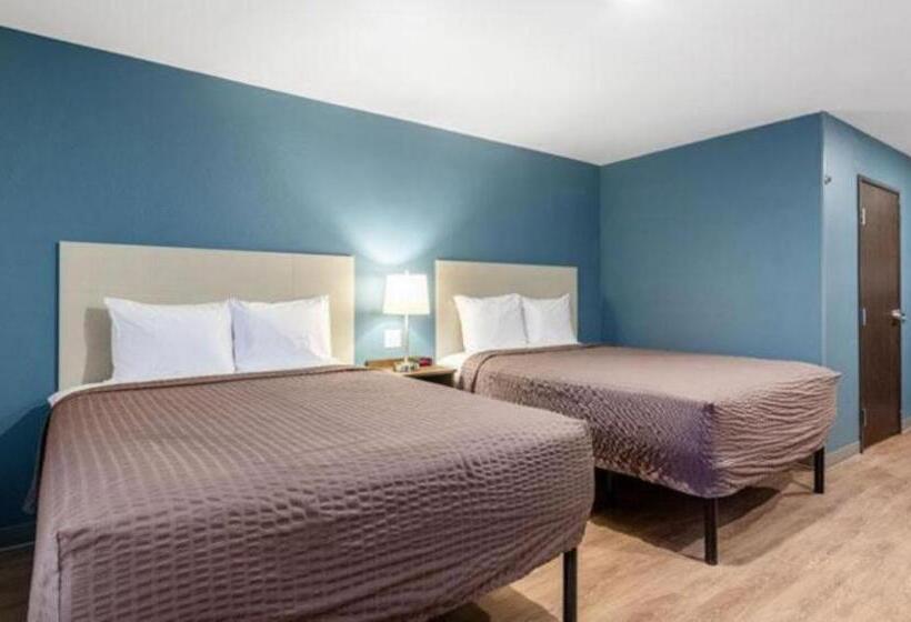 Номер Стандарт 2 Двуспальные Кровати, Woodspring Suites Indianapolis Airport South