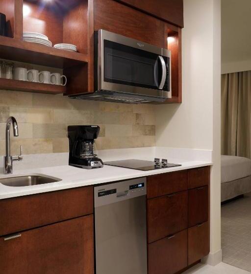 带大床的标准工作室, Towneplace Suites By Marriott Orlando Downtown