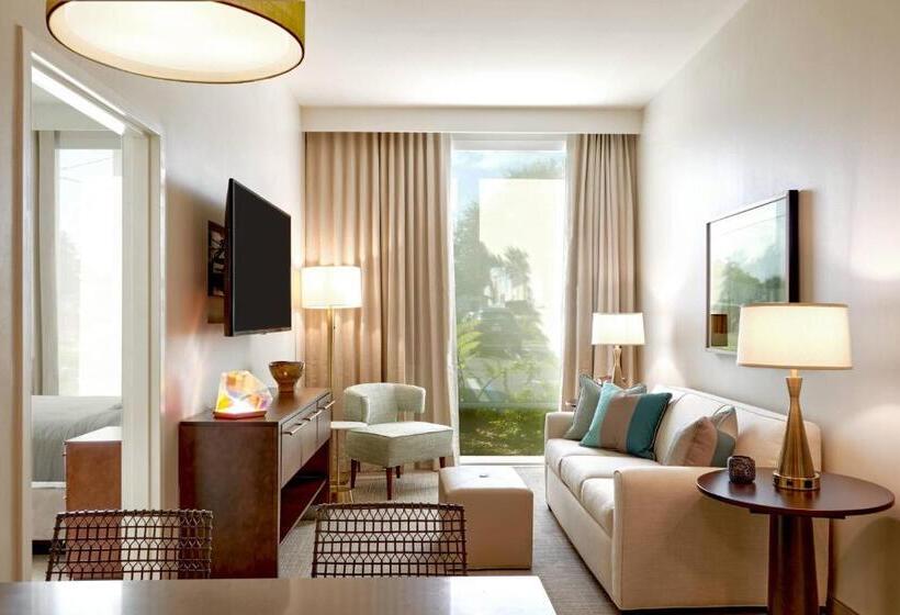 带大床的套房, Towneplace Suites By Marriott Orlando Downtown