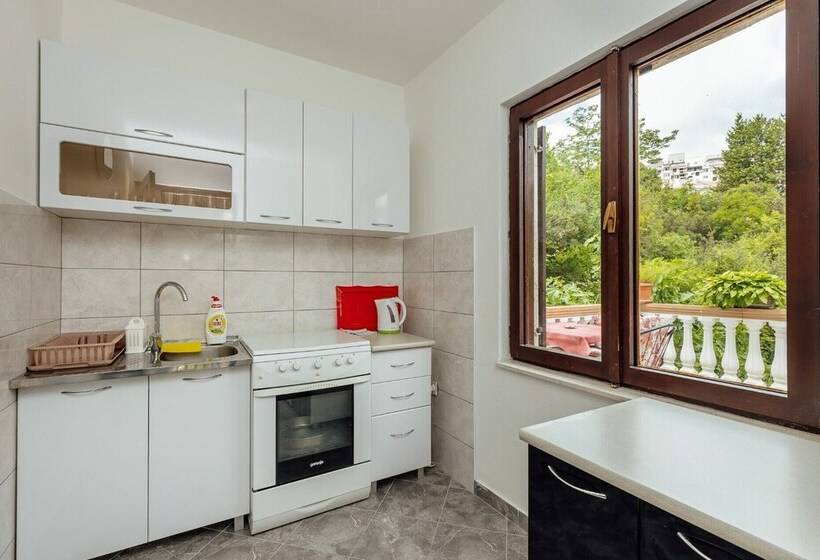 اتاق استاندارد با چشمانداز دریا, Apartments Bonaca Igalo