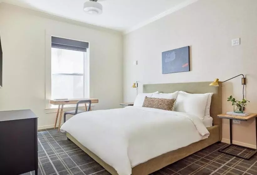 キングサイズベッドのスタンダードルーム, Found Hotel, San Francisco