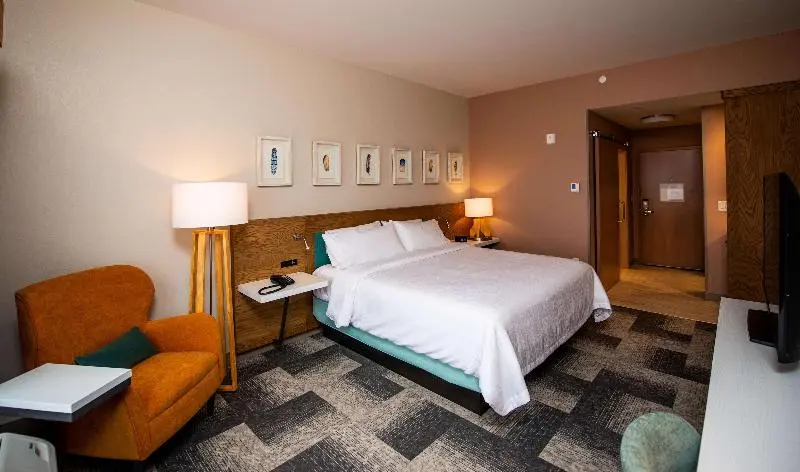 اتاق استاندارد با تخت بزرگ, Hilton Garden Inn Moncton, Nb