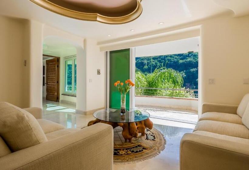 带大床的套房, Puerto Vallarta South Shore Luxury Suites