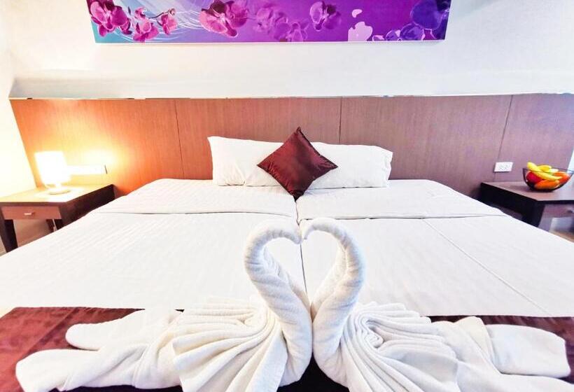 חדר סופריור נוף לבריכה, Scandia Beach