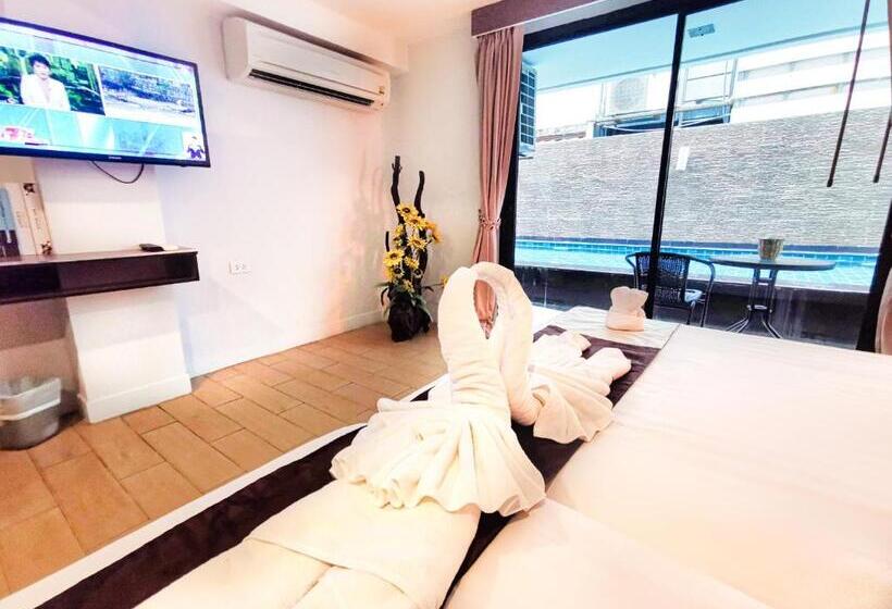 Quarto superior, Scandia Beach