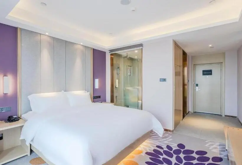 キングサイズベッドのデラックスルーム, Lavande Hotel Luzhou Wanda Plaza Southwest Commercial City