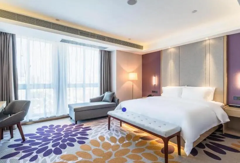 キングサイズベッドのエクゼクティブルーム, Lavande Hotel Luzhou Wanda Plaza Southwest Commercial City