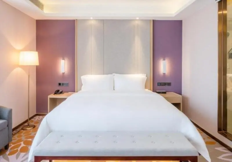 キングサイズベッドのエクゼクティブルーム, Lavande Hotel Luzhou Wanda Plaza Southwest Commercial City
