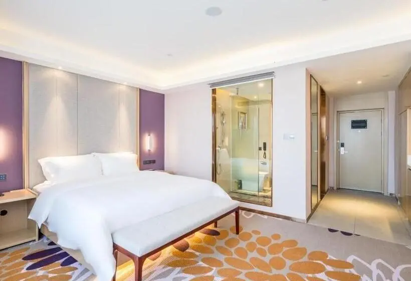 キングサイズベッドのエクゼクティブルーム, Lavande Hotel Luzhou Wanda Plaza Southwest Commercial City