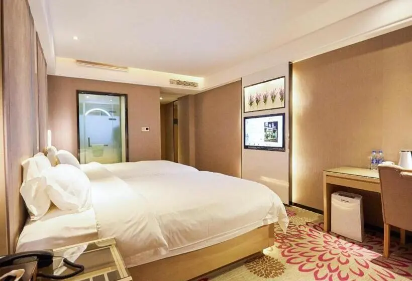 キングサイズベッドのデラックスルーム, Lavande Hotel Zhanjiang Haibin Avenue Jiangnanshijia