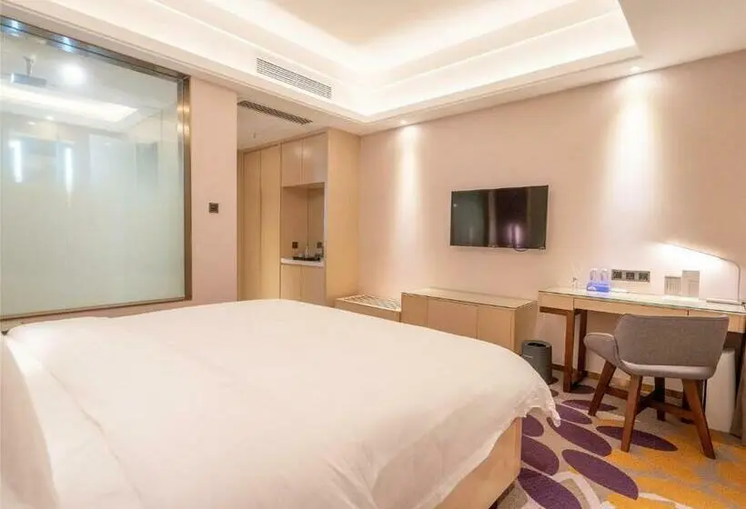 キングサイズベッドのデラックスルーム, Lavande Hotel Zhongshan Tanzhou