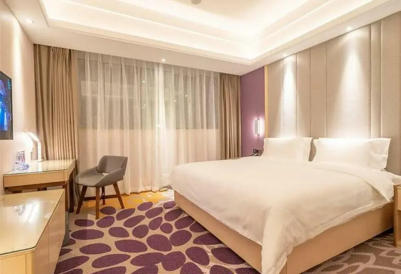 キングサイズベッドのデラックスルーム, Lavande Hotel Zhongshan Tanzhou