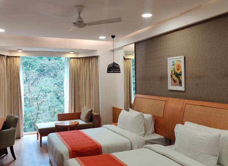 带观景的豪华间, Yog Wellness Resort & Spa By Amritara