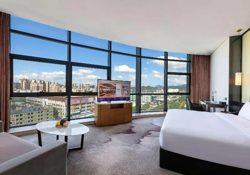 キングサイズベッドのスタンダードルーム, Mercure Shenzhen Longgang