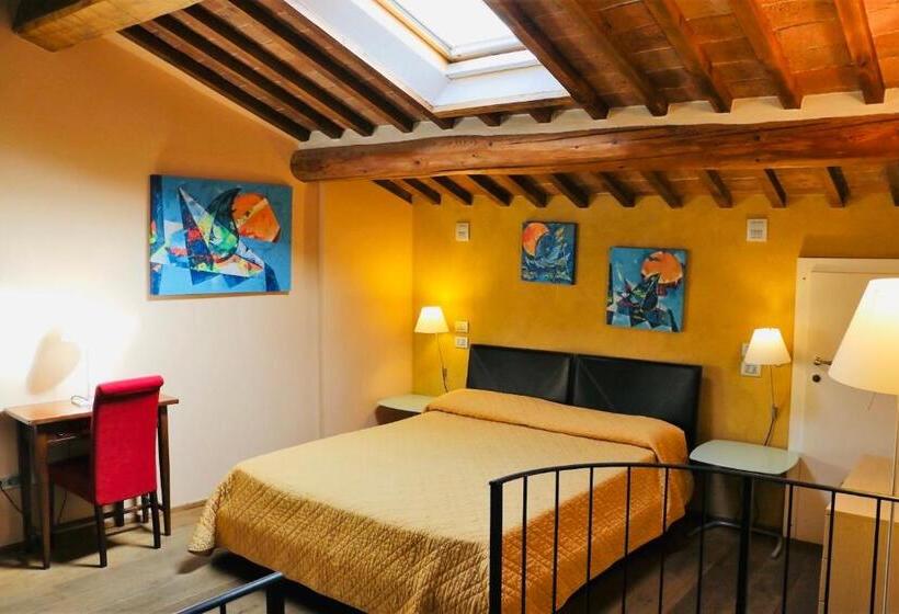 Négyágyas Superior Szoba, Bed & Breakfast Montepulciano