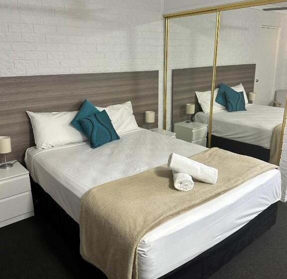 バルコニー付きスタンダードルーム, Bribie Waterways Motel
