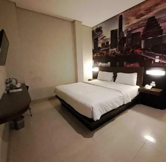 Deluxe Zimmer Kingsize Bett, Sampurna Cirebon