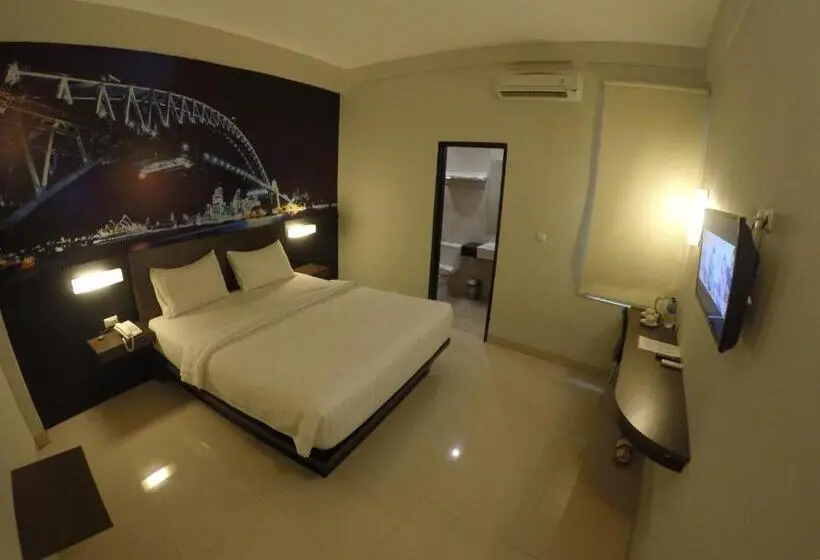 Superior Zimmer Kingsize Bett, Sampurna Cirebon