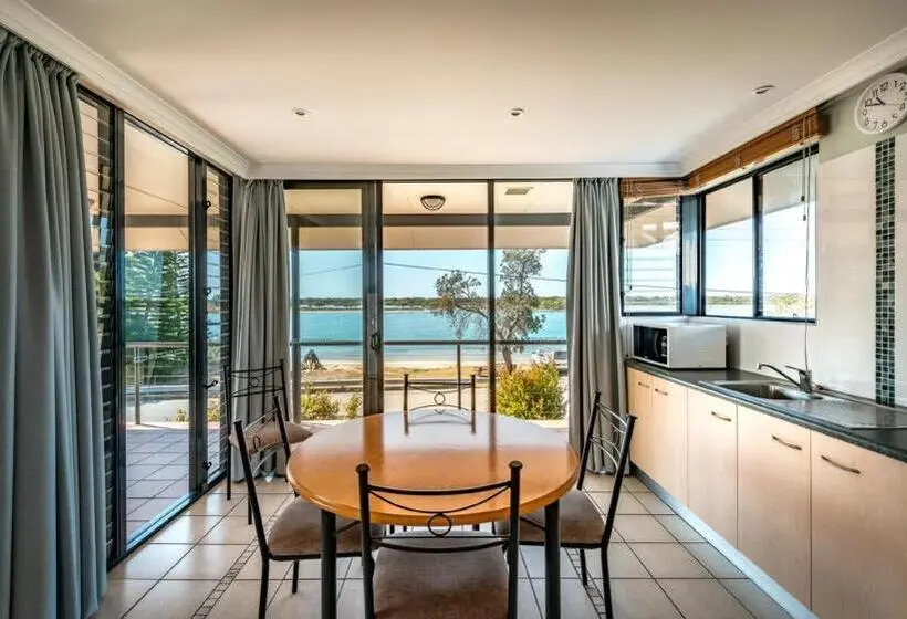 バルコニー付2ベッドルームアパートメント, Riverside Holiday Resort Urunga