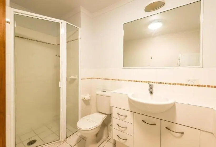 バルコニー付2ベッドルームアパートメント, Riverside Holiday Resort Urunga