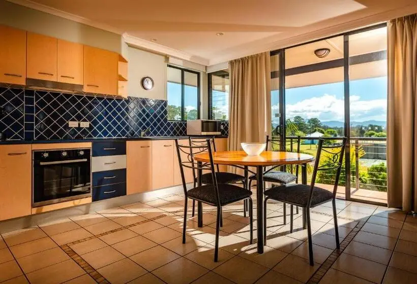 バルコニー付2ベッドルームアパートメント, Riverside Holiday Resort Urunga