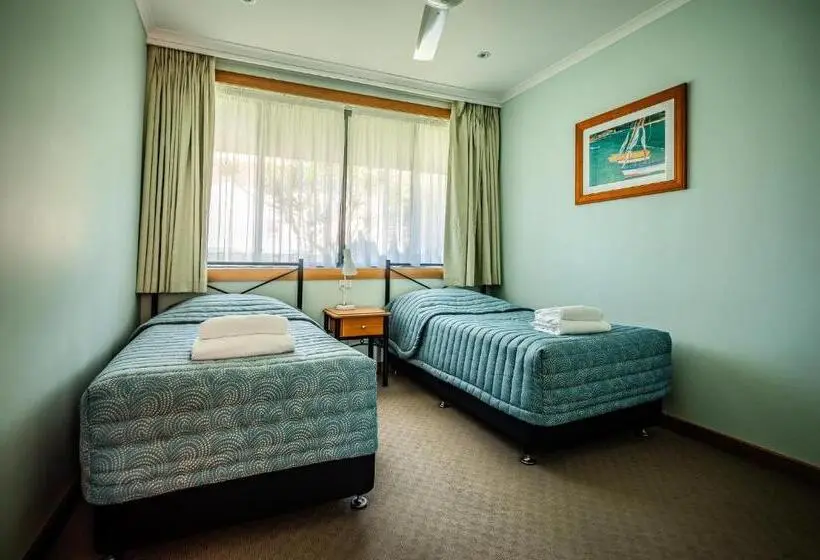 バルコニー付2ベッドルームアパートメント, Riverside Holiday Resort Urunga