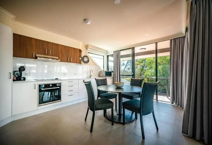 バルコニー付2ベッドルームアパートメント, Riverside Holiday Resort Urunga