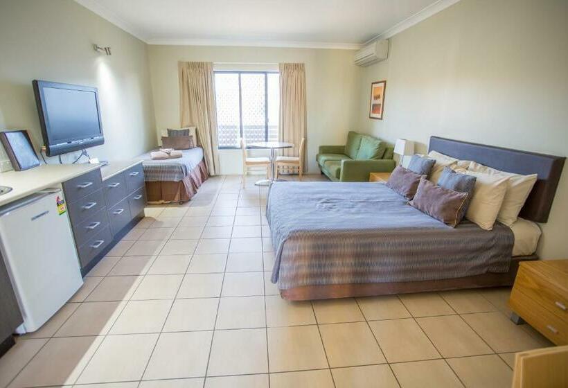 스탠다드 룸 킹사이즈 침대, Spinifex Motel And Serviced Apartments