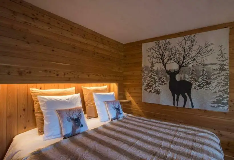اتاق استاندارد چهار تخته, Auberge Du Bachelard