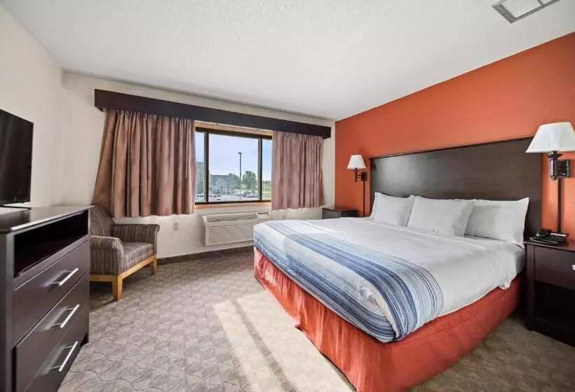 身障者適用キングサイズベッドルーム, Americinn By Wyndham Ames