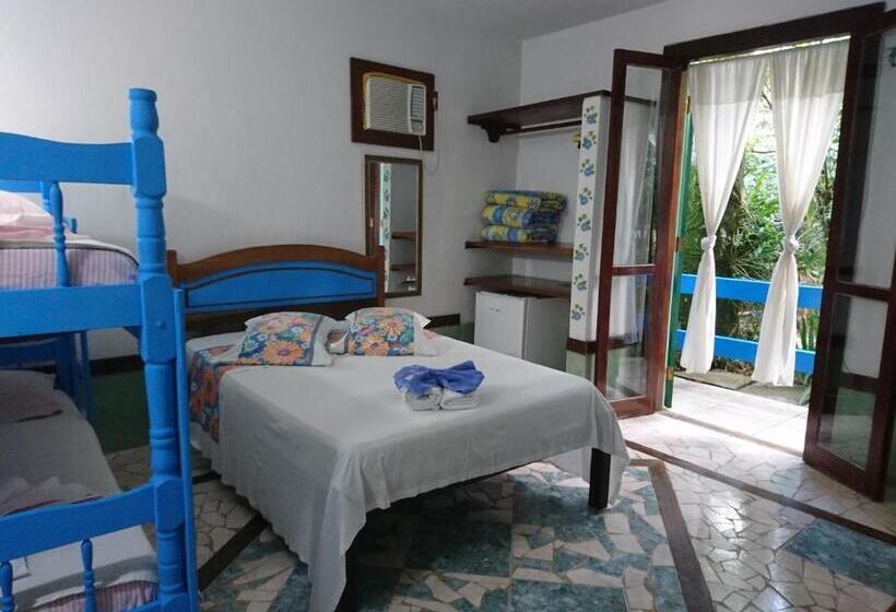 חדר סטנדרט לארבעה, Pousada Brasil Paraty