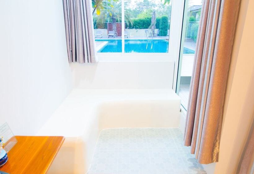 Chambre Standard Vue Piscine, Thongchai Resort