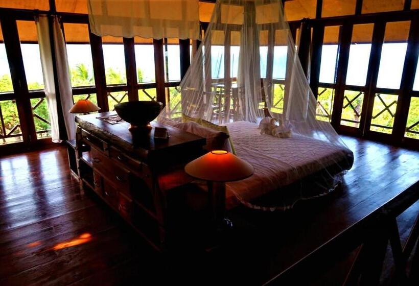 חדר סטנדרט לארבעה נוף לים, Breve Azurine Lagoon Resort