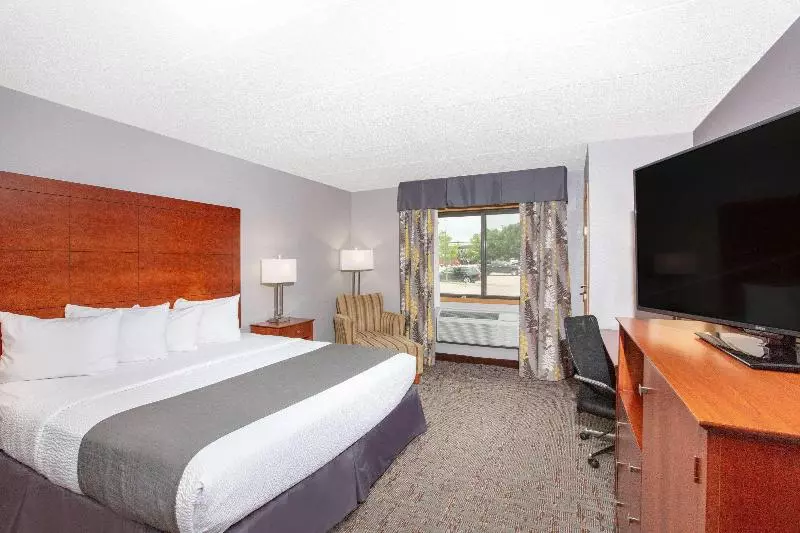 キングサイズベッドのスタンダードルーム, Americinn By Wyndham Ankeny/des Moines