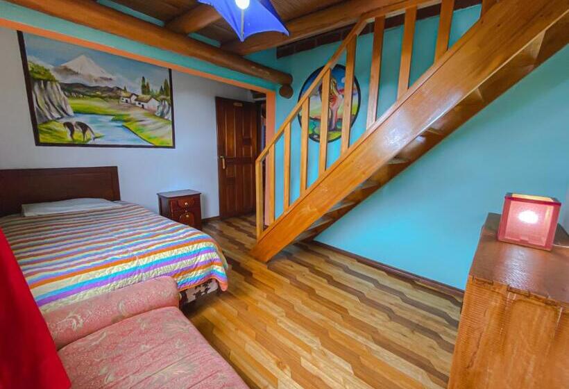 اتاق استاندارد چهار تخته, Hostería Chukirawa