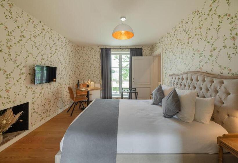 חדר סטנדרט עם מיטת קינג, B&b T Rest   Park Ter Rijst