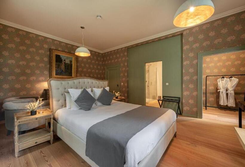 חדר דחוקס עם מיטת קינג, B&b T Rest   Park Ter Rijst